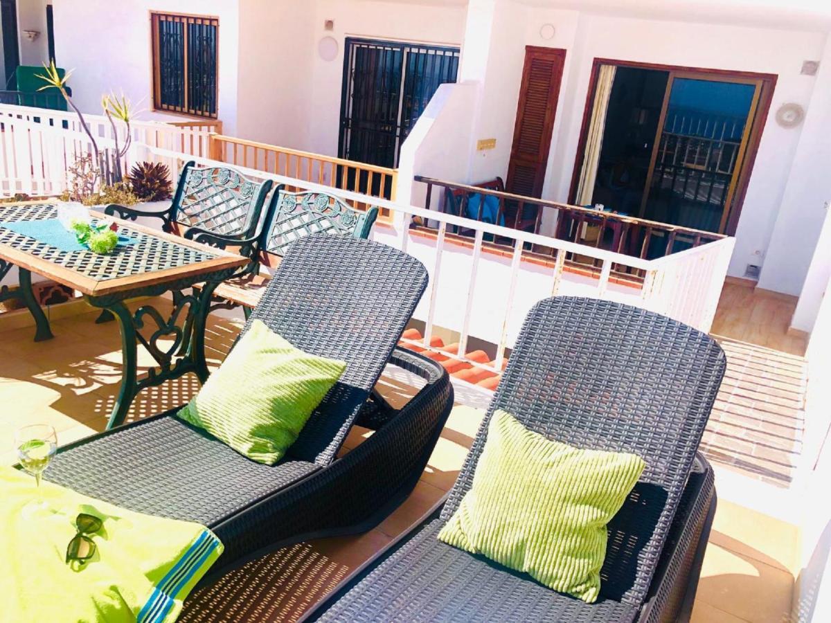 Апартаменты Amazing Sea Views In Cactus Blanco Лос Кристианос Экстерьер фото